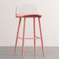 Modern Backrest Armless Counter Stool Iron Cafe Bar Stool with Acrylic Seat and Pedal Clearhalo 'Bar Furniture' 'Bar Stools' 'bar_stools' 'furn' 'furn_bar_stools' 'Furniture' 'Kitchen & Dining Furniture' 1200x1200_92ed6ce1-f830-4c9f-a03d-be3920dd71bf