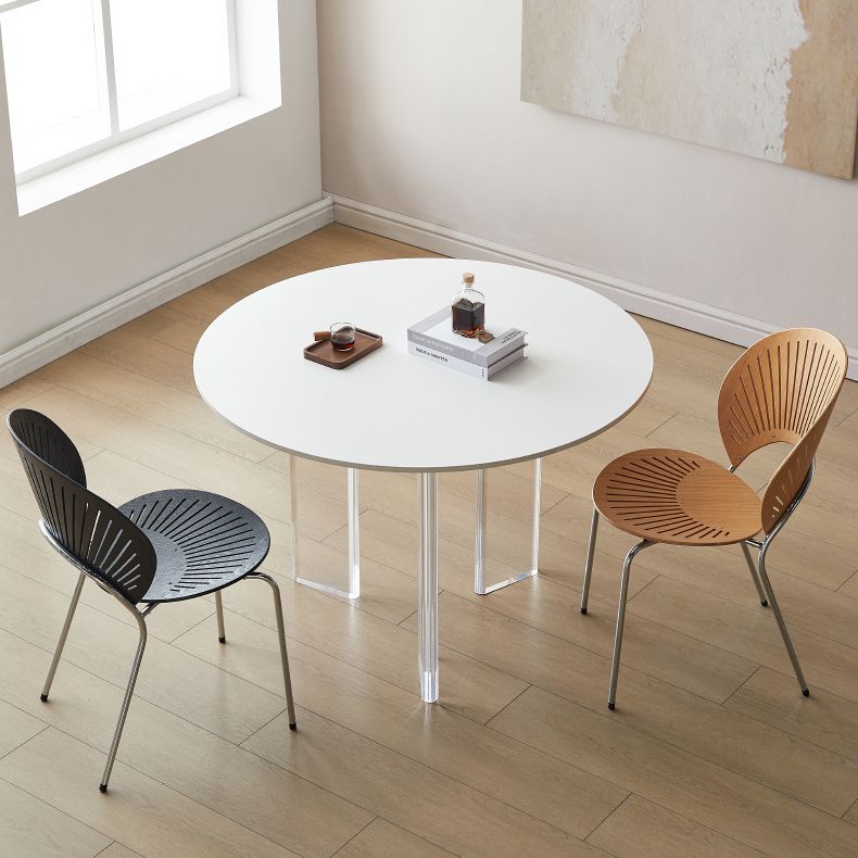 Contemporary Dining Room Set 1/2/3 Pcs Sintered Stone Top Table with Chairs Clearhalo 'Dining Room Sets' 'Dining Tables & Seating' 'dining_room_set' 'furn' 'furn_dining_room_set' 'Furniture' 'Kitchen & Dining Furniture' 1200x1200_92ee01bd-75f8-4de9-ab14-945ff6cdd5a3