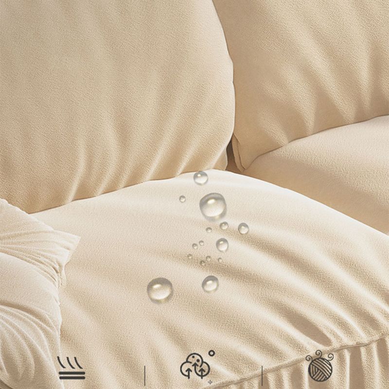 Contemporary Faux Leather Pillow Top Arm Sofa 2 Seater Stain Resistant Settee