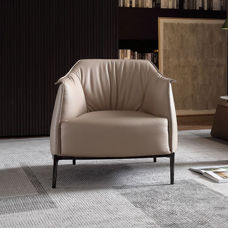 Barrel Chair 31.49" L x 33.46" W x 31.49" H Arms Included Barrel Accent Chair Clearhalo 'Accent Chairs' 'accent_chairs' 'Chairs & Seating' 'furn' 'furn_accent_chairs' 'Furniture' 'Living Room Furniture' 1200x1200_92f0b154-36e5-4faa-acd9-2f860bd6add8