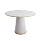 Minimalist Kitchen Standard Dining Table White Sintered Stone Dining Table with Pedestal Base Clearhalo ' dining_table' 'Dining Tables & Seating' 'Dining Tables' 'furn' 'furn_dining_table' 'Furniture' 'furniture_dining_table' 'Kitchen & Dining Furniture' 'kitchen&dining_furn' 'kitchen' 'kitchen_dining_table' 1200x1200_92f0d325-ded2-4f78-bb6c-0919015cc680