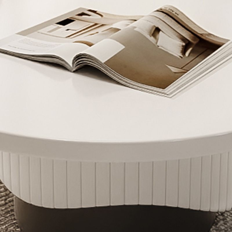 Contemporary Cocktail Table Round Pedestal Wood Coffee Cocktail Table Clearhalo 'Coffee & Accent Tables' 'Coffee Tables' 'coffee_tables' 'furn' 'furn_coffee_tables' 'Furniture' 'Living Room Furniture' 1200x1200_92f54c33-ef45-4a65-bb2d-8683ccce2dea
