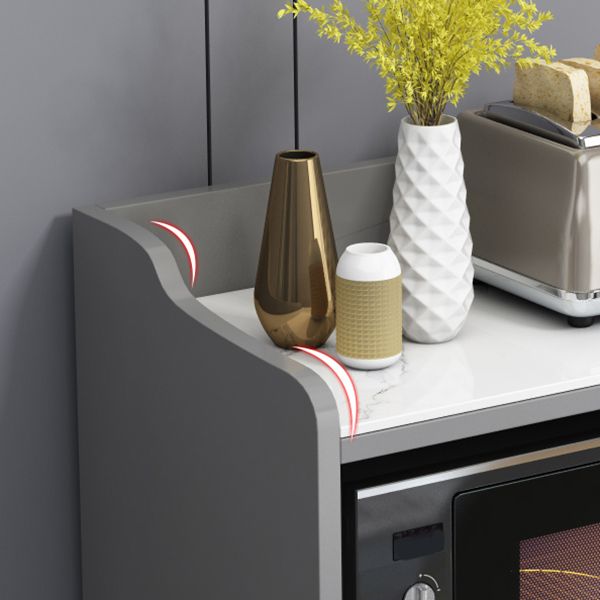 Server da pranzo per la casa in pietra in pietra in finto legno in legno con armadi