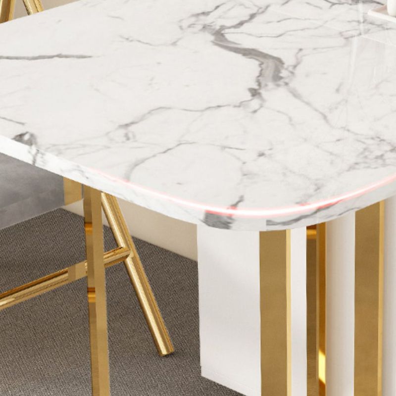 Set di tavoli da pranzo estendibile set da pranzo da 3/7 pezzi per la cucina