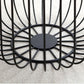 Mid-century Modern Iron Round Coffee Table, Frame Base Cocktail Table Clearhalo 'Coffee & Accent Tables' 'Coffee Tables' 'coffee_tables' 'furn' 'furn_coffee_tables' 'Furniture' 'Living Room Furniture' 1200x1200_92fb12c8-ecc4-46f2-89de-564ab2ace9b6