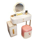 Modern Lighted Mirror Makeup Vanity Desaggio della scrivania Scatola Vanity Set con cassetto