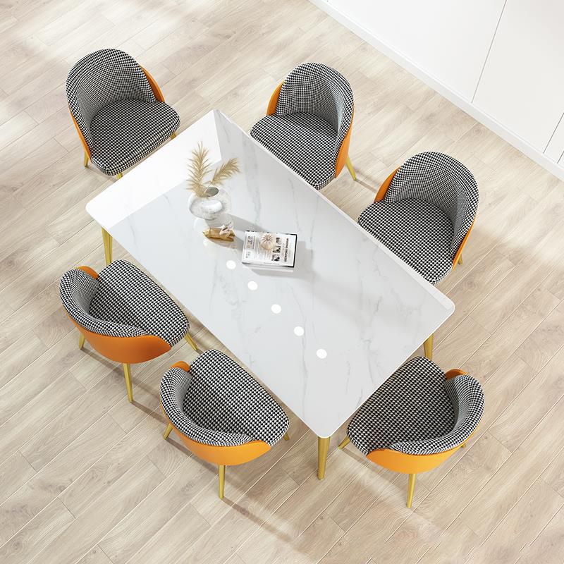1/4/5/7 Pcs Metal Scandinavian Dining Room Set with Rectangle Table Dinette Set Clearhalo 'Dining Room Sets' 'Dining Tables & Seating' 'dining_room_set' 'Furniture' 'furniture_dining_room_set' 'Kitchen & Dining Furniture' 'kitchen&dining_furn' 'kitchen' 1200x1200_92fd092b-a809-47e3-9a3e-2529f4f67e07