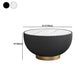 Slate Round Coffee Table Pedestal Minimalist Coffee Table for Living Room Clearhalo 'Coffee & Accent Tables' 'Coffee Tables' 'coffee_tables' 'furn' 'furn_coffee_tables' 'Furniture' 'Living Room Furniture' 1200x1200_92fd50c2-a07b-4f1a-8bdd-a5b1a3edecc2