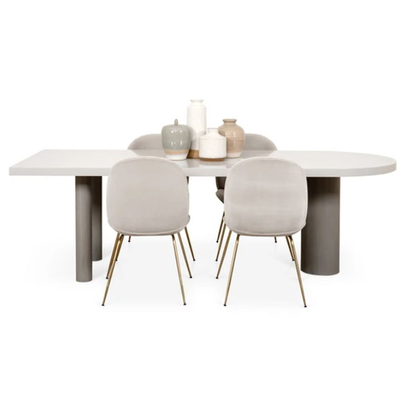 Modern Style Home Solid Wood Dining Table Freeform Shape Table with 3 Legs Base Clearhalo ' dining_table' 'Dining Tables & Seating' 'Dining Tables' 'furn' 'furn_dining_table' 'Furniture' 'furniture_dining_table' 'Kitchen & Dining Furniture' 'kitchen&dining_furn' 'kitchen' 'kitchen_dining_table' 1200x1200_92fdce82-7b9b-4073-9165-698e49bd9f42