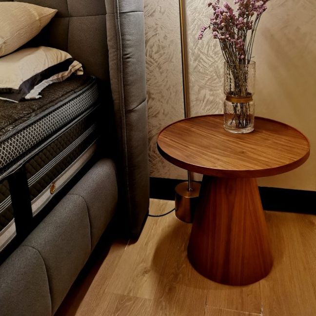 Solid Wood Contemporary Round Dining Table Wood Top Table for Kitchen Clearhalo ' dining_table' 'Dining Tables & Seating' 'Dining Tables' 'furn' 'furn_dining_table' 'Furniture' 'furniture_dining_table' 'Kitchen & Dining Furniture' 'kitchen&dining_furn' 'kitchen' 'kitchen_dining_table' 1200x1200_92fdee14-9ba6-4e7a-aa9b-43114847a230