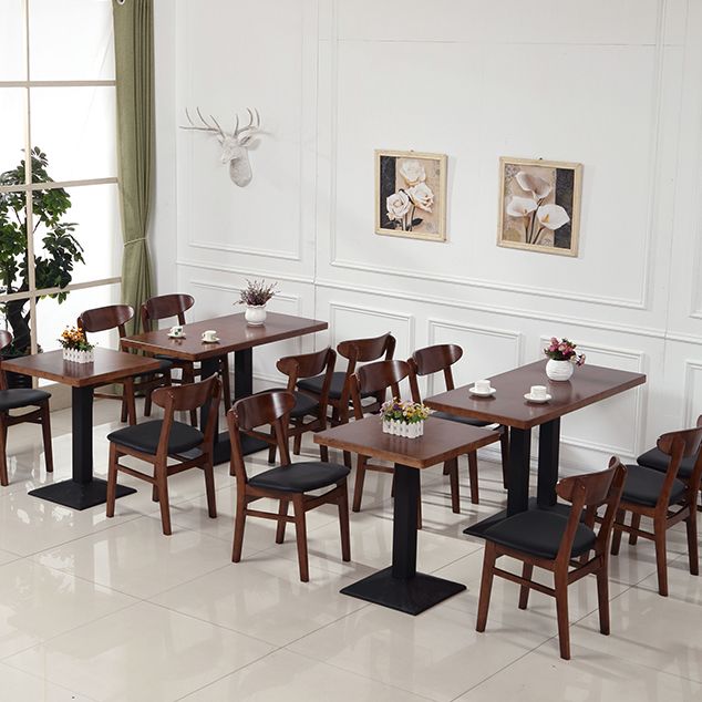 Contemporary Dining Chair 16.5'' Wide Open Side Chair with 4 Wood Legs for Home Use Clearhalo ' kitchen&dining_furn' 'Dining Chairs' 'Dining Tables & Seating' 'dining_chair' 'furn' 'furn_dining_chair' 'Furniture' 'furniture_dining_chair' 'Kitchen & Dining Furniture' 'kitchen' 1200x1200_92ff0d4e-9ce2-4815-80ab-012c14f02f84