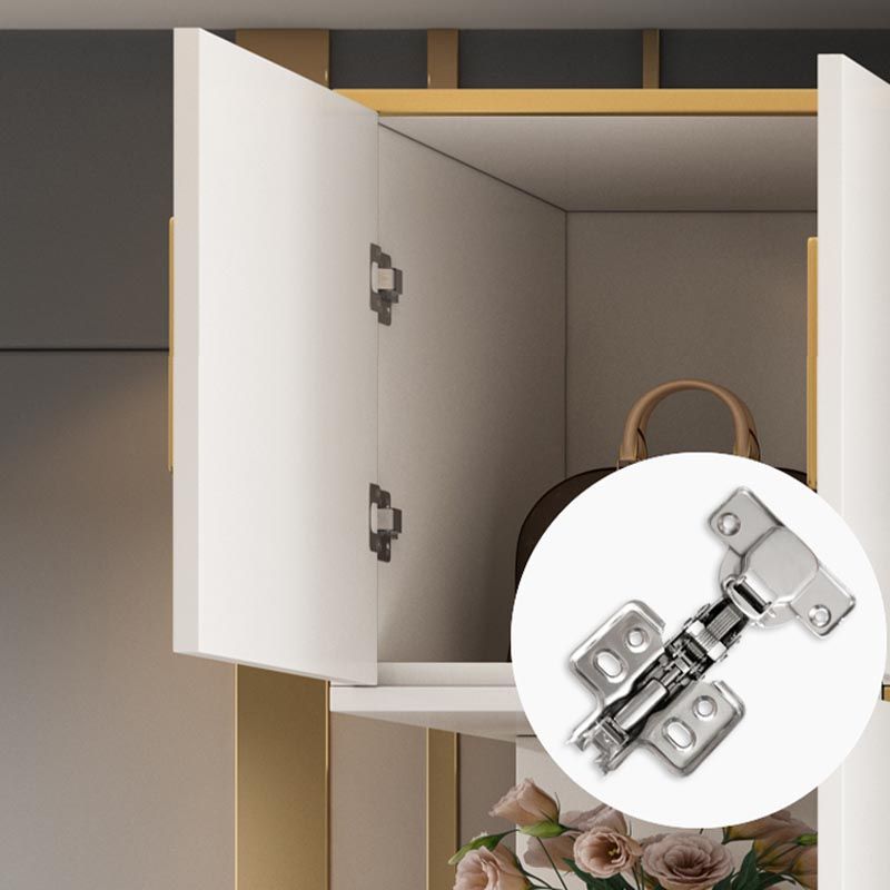 Contemporary Style Wardrobe Wooden Wardrobe Closet with Drawer Clearhalo 'Armoires & Wardrobes' 'armoires_wardrobes' 'Bedroom Furniture' 'furn' 'furn_armoires_wardrobes' 'Furniture' 1200x1200_9308b5ea-8936-40a9-bc9b-bae0a611c7fb