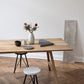 Rectangle Pine Solid Wood Table Modern Kitchen Dining Table in Nature with Double Pedestal Clearhalo ' dining_table' 'Dining Tables & Seating' 'Dining Tables' 'furn' 'furn_dining_table' 'Furniture' 'furniture_dining_table' 'Kitchen & Dining Furniture' 'kitchen&dining_furn' 'kitchen' 'kitchen_dining_table' 1200x1200_930974b9-4db9-4ce2-a043-f2b37e129fb3