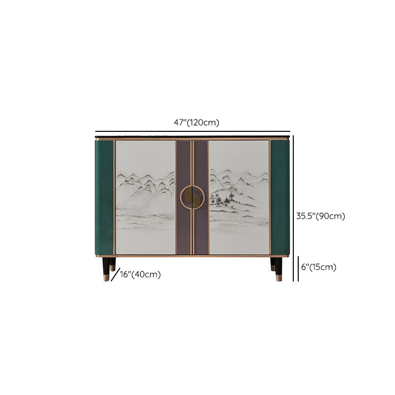 Contemporary & Modern Style Wood Buffet Sideboard with Cabinets Clearhalo 'buffet_sideboard' 'Buffets & Sideboards' 'furn' 'furn_buffet_sideboard' 'Furniture' 'Kitchen & Dining Furniture' 1200x1200_930afe03-bdf7-45b0-9ec0-1960933b9b86