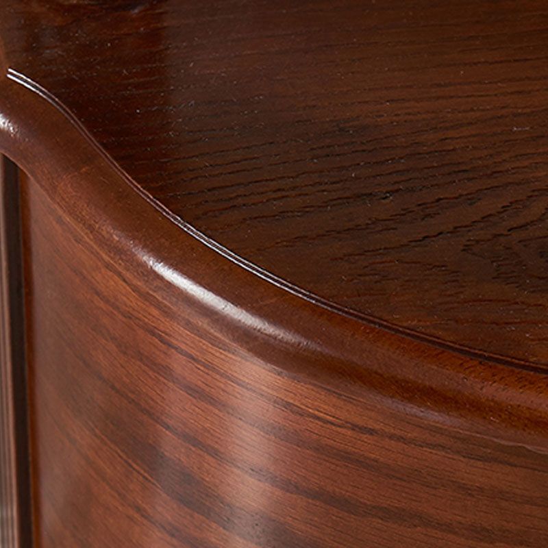 Tavolo di divano console in legno moderno di metà secolo per la sala per Hall