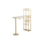 Modern Pub Table with Storage Base Specialty Stone Top Bar Table Clearhalo 'Bar Furniture' 'Bar Tables' 'bar_tables' 'furn' 'furn_bar_tables' 'Furniture' 'Kitchen & Dining Furniture' 1200x1200_9311dd31-ea9e-4f5b-9cd3-bf3c14976a11