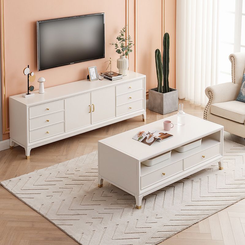 Glam TV Stand Console Solid Wood TV Media Stand with 6 Drawers Clearhalo 'furn' 'furn_tv_stands_entertainment_centers' 'Furniture' 'Living Room Furniture' 'TV Stands & Entertainment Centers' 'TV Stands & Media Storage Furniture' 'tv_stands_entertainment_centers' 1200x1200_931635e7-5856-4a29-93b9-40ad76b88aa6