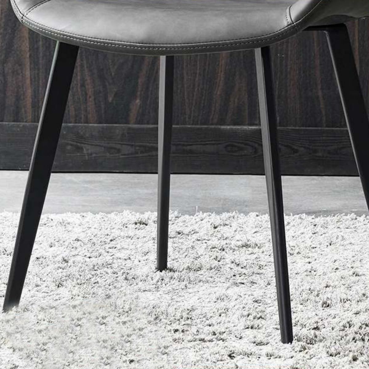 Modern Metal Dining Armless Chair PU Leather Dining Side Chair for Restaurant Use Clearhalo ' kitchen&dining_furn' 'Dining Chairs' 'Dining Tables & Seating' 'dining_chair' 'furn' 'furn_dining_chair' 'Furniture' 'furniture_dining_chair' 'Kitchen & Dining Furniture' 'kitchen' 1200x1200_93180a46-81ef-4b53-ae23-9ebd14bc6c4c