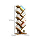 Modern Bamboo Bookshelf Geometric Closed Back Vertical Bookcase Clearhalo 'Bookcases' 'furn' 'furn_bookcases' 'Furniture' 'Office Furniture' 1200x1200_931851c9-ab11-4eee-afc5-3f65a46df825