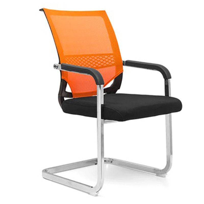 No Wheels Office Chair Modern Fixed Arms Upholstered No Distressing Desk Chair Clearhalo 'furn' 'furn_office_chair' 'Furniture' 'Office Chairs' 'Office Furniture' 'office_chair' 1200x1200_9319200f-e0d7-4b4a-aaf7-0ccd259324c6