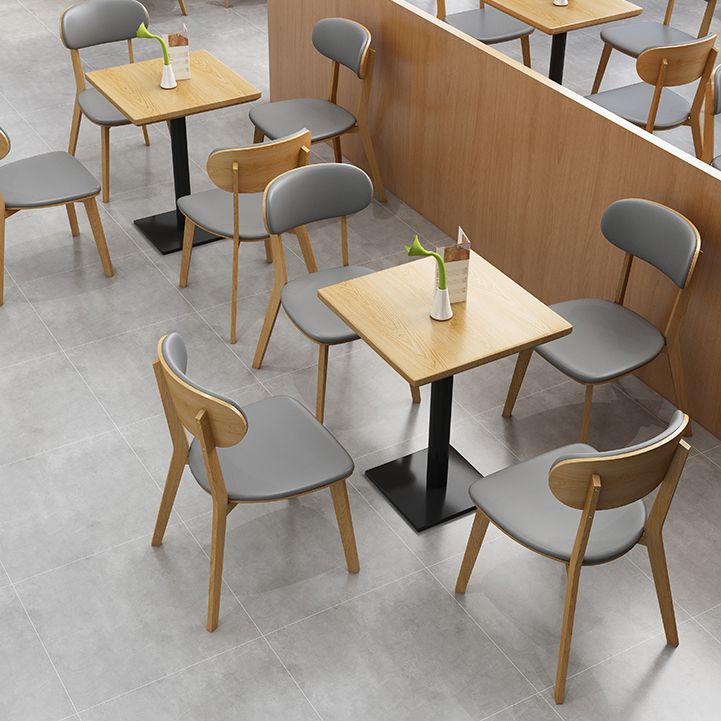 Industrial Style Dining Table Black Metal Base Table for Home Kitchen Dinner Clearhalo ' dining_table' 'Dining Tables & Seating' 'Dining Tables' 'furn' 'furn_dining_table' 'Furniture' 'furniture_dining_table' 'Kitchen & Dining Furniture' 'kitchen&dining_furn' 'kitchen' 'kitchen_dining_table' 1200x1200_93195424-aa86-4fa8-a6c1-304f38d3d93e