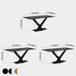 Contemporary Rectangle Dining Room Table Sintered Stone Table with Pedestal Base Clearhalo ' dining_table' 'Dining Tables & Seating' 'Dining Tables' 'furn' 'furn_dining_table' 'Furniture' 'furniture_dining_table' 'Kitchen & Dining Furniture' 'kitchen&dining_furn' 'kitchen' 'kitchen_dining_table' 1200x1200_931dbebd-858a-49f7-b156-a0b8c952f295