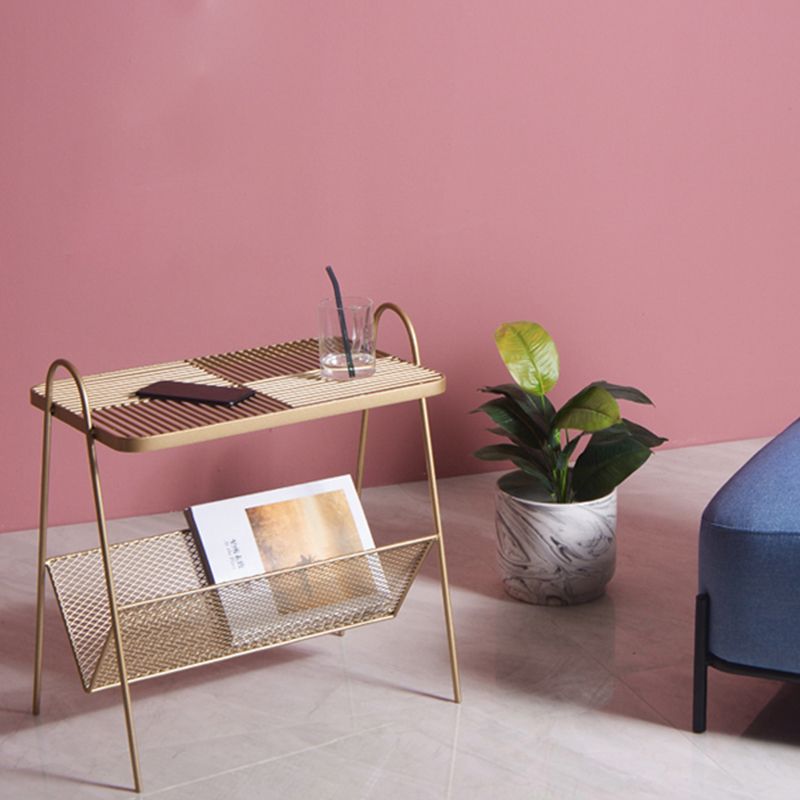 23,22 "Tavolino laterale superiore del rettangolo alto tavolo da base in slitta