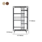 70.87"H Bookshelf Open Back Glam Style Bookcase for Home Office Study Room Clearhalo 'Bookcases' 'furn' 'furn_bookcases' 'Furniture' 'furniture_bookcases' 'kitchen' 'kitchen_bookcases' 'Living Room Furniture' 'Office Furniture' 1200x1200_9320ae96-d1b3-49aa-9530-bbf7c100d91b