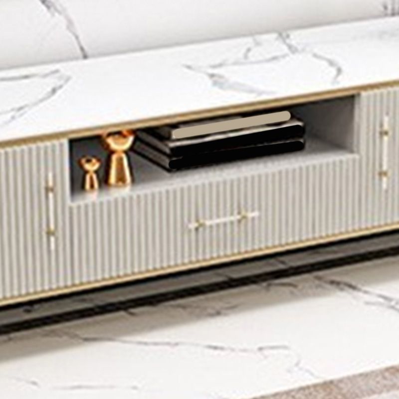 Contemporary TV Media Console Stone TV Media Stand for Living Room Clearhalo 'furn' 'furn_tv_stands_entertainment_centers' 'Furniture' 'Living Room Furniture' 'TV Stands & Entertainment Centers' 'TV Stands & Media Storage Furniture' 'tv_stands_entertainment_centers' 1200x1200_9321b773-37bf-4741-b55c-2b6f4fac450f