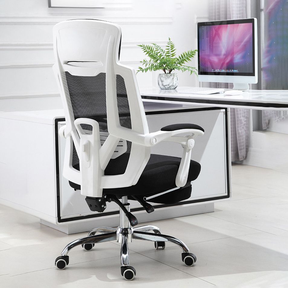 High Back Task Chair Swivel Office Chair with Headrest and Footrest Clearhalo 'furn' 'furn_office_chair' 'Furniture' 'Office Chairs' 'Office Furniture' 'office_chair' 1200x1200_9321ff7c-e955-44e5-a6c7-82f583ae3ef8
