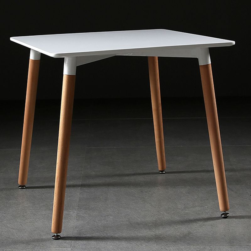 Industrial Square Dining Table Wooden Dining Table with 4 Legs for Dining Room Clearhalo ' dining_table' 'Dining Tables & Seating' 'Dining Tables' 'furn' 'furn_dining_table' 'Furniture' 'furniture_dining_table' 'Kitchen & Dining Furniture' 'kitchen&dining_furn' 'kitchen' 'kitchen_dining_table' 1200x1200_932225a2-e3f5-4916-8a6f-9ab1fa6cbda0