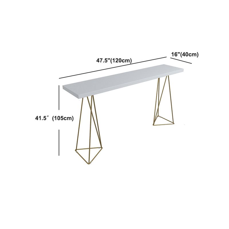 Pine Wood Top Bar Counter Traditional Luxury Rectangle Bar Counter with Sled Base Clearhalo 'Bar Furniture' 'Bar Tables' 'bar_tables' 'furn' 'furn_bar_tables' 'Furniture' 'furniture_bar_tables' 'Kitchen & Dining Furniture' 1200x1200_932366b3-35fc-4376-a72c-b14808d4c71b