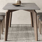 Modern Rectangle Counter Dining Table Brown Wood Finish Legs Dining Table Clearhalo 'Dining Tables & Seating' 'Dining Tables' 'dining_table' 'furn' 'furn_dining_table' 'Furniture' 'furniture_dining_table' 'Kitchen & Dining Furniture' 1200x1200_9326a432-131a-4721-9969-4f5cac93f63c