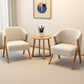 Scandinavian Wooden Accent Armchair Solid Color Arms Included Armchair Clearhalo 'Accent Chairs' 'accent_chairs' 'Chairs & Seating' 'furn' 'furn_accent_chairs' 'Furniture' 'Living Room Furniture' 1200x1200_932ac8cf-ead4-4b03-a485-dbe03e463842