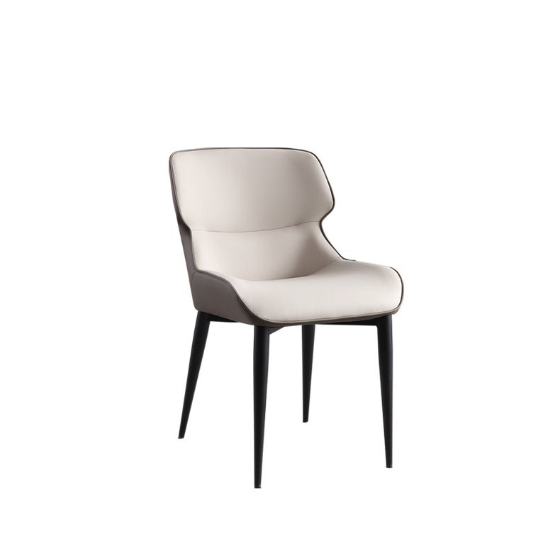 Upholstered Armless Dining Chair Modern Indoor-Outdoor Chair Clearhalo 'Dining Chairs' 'Dining Tables & Seating' 'dining_chair' 'furn' 'furn_dining_chair' 'Furniture' 'Kitchen & Dining Furniture' 1200x1200_932d4e47-c00d-4345-95e9-b41fc1dc6d4c