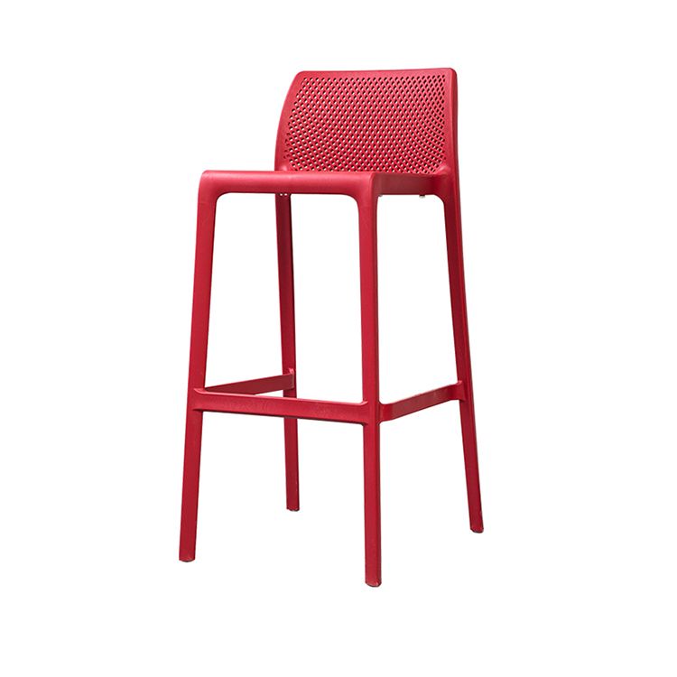 Scandinavian Style Plastic Armless Barstools Stackable Stools for Home Clearhalo 'Bar Furniture' 'Bar Stools' 'bar_stools' 'furn' 'furn_bar_stools' 'Furniture' 'furniture_bar_stools' 'Kitchen & Dining Furniture' 1200x1200_9336e8e0-0899-476c-85d4-d343bba85294