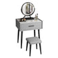 Contemporary Wooden Makeup Vanity Desk 1 Drawer Vanity Dressing Table