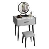 Contemporary Wooden Makeup Vanity Desk 1 Drawer Vanity Dressing Table