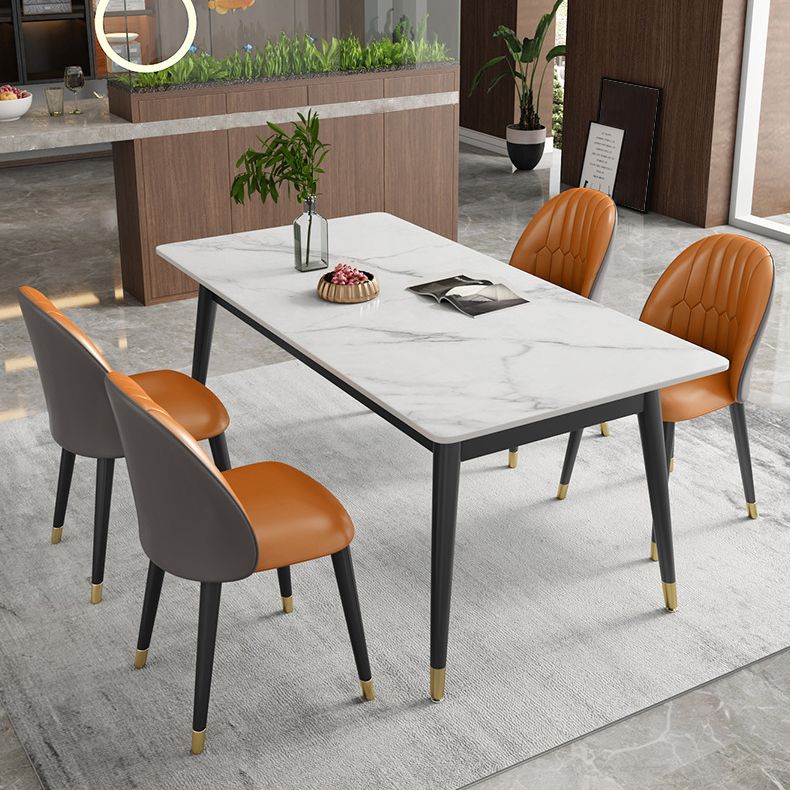 Glam 1/5/7 Pieces Metal Dining Set Dining Furniture Set /Separate Items Clearhalo 'Dining Room Sets' 'Dining Tables & Seating' 'dining_room_set' 'furn' 'furn_dining_room_set' 'Furniture' 'furniture_dining_room_set' 'Kitchen & Dining Furniture' 'kitchen&dining_furn' 'kitchen' 1200x1200_933b2eb0-044f-4bc2-9308-8dc264839bf2