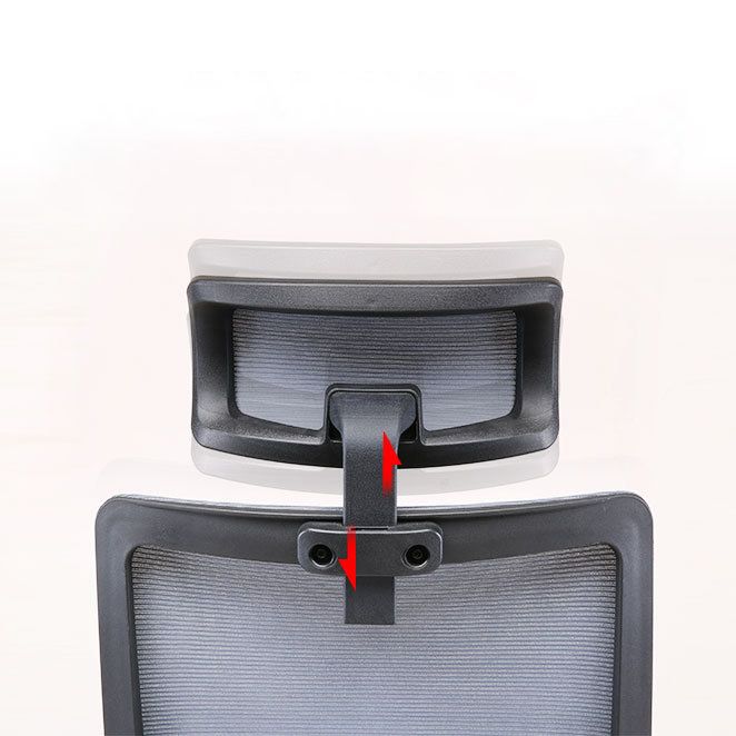 Modern Desk Chair Mesh Computer Chair Conference Chair in Gray Clearhalo 'furn' 'furn_office_chair' 'Furniture' 'Office Chairs' 'Office Furniture' 'office_chair' 1200x1200_933b8489-b773-4283-97a4-a06a68d1890f