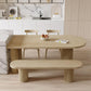 Modern Pine Wood Dining Table with 3 Legs Table for Dining Room Clearhalo 'Dining Tables & Seating' 'Dining Tables' 'dining_table' 'furn' 'furn_dining_table' 'Furniture' 'Kitchen & Dining Furniture' 1200x1200_933bc3a3-2ac9-4a69-822c-140697d1287b