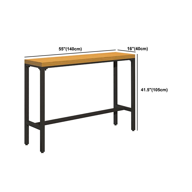 Industrial 1/2/6/11 Pieces Solid Wood Bar Table Set Rectangular Counter Set for Home Use Clearhalo 'Bar Furniture' 'furn' 'furn_home_bar_bar_sets' 'Furniture' 'Home Bars & Bar Sets' 'home_bar_bar_sets' 'Kitchen & Dining Furniture' 1200x1200_933ce976-5fec-4e83-b73f-05e2b7206e76
