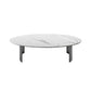 Glam Oval Stone Top Coffee Table with Steel Base Cocktail Table Clearhalo 'Coffee & Accent Tables' 'Coffee Tables' 'coffee_tables' 'furn' 'furn_coffee_tables' 'Furniture' 'Living Room Furniture' 1200x1200_933cf3ee-6dda-464a-a61c-9c8b98a79a6f