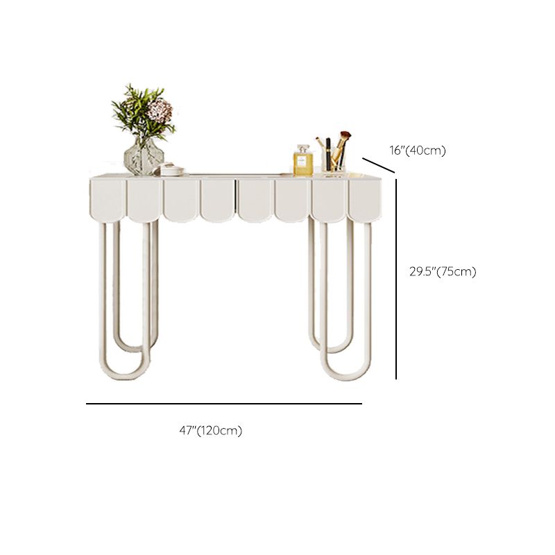 照明ミラーメイクアップバニティデスクホワイトバニティドレッシングテーブルセット