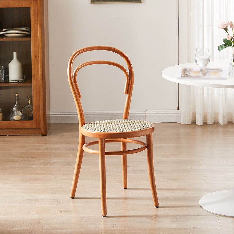 Country Style Wood Dining Chair Open Back Dining Side Chair for Home Use Clearhalo ' kitchen&dining_furn' 'Dining Chairs' 'Dining Tables & Seating' 'dining_chair' 'furn' 'furn_dining_chair' 'Furniture' 'furniture_dining_chair' 'Kitchen & Dining Furniture' 'kitchen' 1200x1200_933f9098-fd22-4421-b02e-7e9ffa6d904e