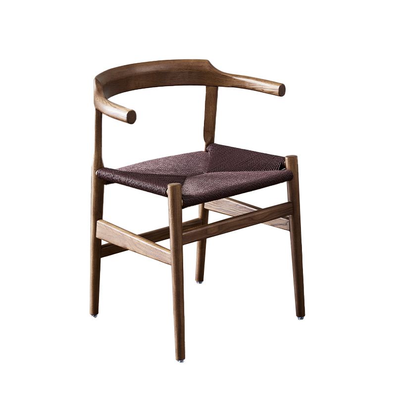 Modern Style Arm Dining Chairs Ash Open Back Home Armchairs with Wood Legs Clearhalo ' kitchen&dining_furn' 'Dining Chairs' 'Dining Tables & Seating' 'dining_chair' 'furn' 'furn_dining_chair' 'Furniture' 'furniture_dining_chair' 'Kitchen & Dining Furniture' 'kitchen' 1200x1200_934324ae-8a66-465e-89ab-0bc72b5b303b