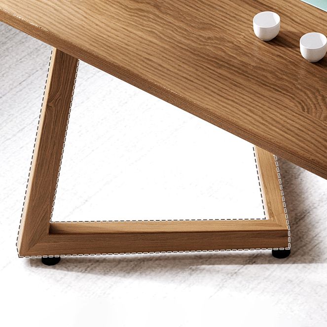 Rectangle Shape Modern Dining Table Wood Color Fixed Table with Wooden Clearhalo ' dining_table' 'Dining Tables & Seating' 'Dining Tables' 'furn' 'furn_dining_table' 'Furniture' 'furniture_dining_table' 'Kitchen & Dining Furniture' 'kitchen&dining_furn' 'kitchen' 'kitchen_dining_table' 1200x1200_9349bf4c-f1dc-481d-a0e6-d90d62443fec