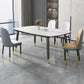 Modern Sintered Stone Standard Dining Table Rectangle Shape Dining Table for Kitchen Clearhalo ' dining_table' 'Dining Tables & Seating' 'Dining Tables' 'furn' 'furn_dining_table' 'Furniture' 'furniture_dining_table' 'Kitchen & Dining Furniture' 'kitchen&dining_furn' 'kitchen' 'kitchen_dining_table' 1200x1200_934a675b-1b27-4fb5-b5c0-33deeaa75308