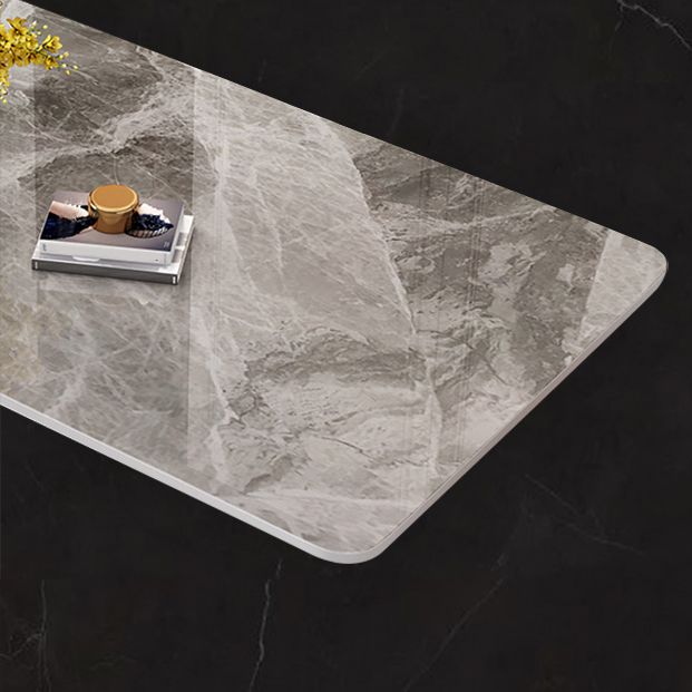 Sintered Stone Dining Table Industrial Style 4 Legs Base Table for Dining Room Clearhalo ' dining_table' 'Dining Tables & Seating' 'Dining Tables' 'furn' 'furn_dining_table' 'Furniture' 'furniture_dining_table' 'Kitchen & Dining Furniture' 'kitchen&dining_furn' 'kitchen' 'kitchen_dining_table' 1200x1200_935112bc-e149-409b-a40d-4feed7e9e0c2