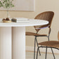 Round Dining Table Modern Furniture with Solid Wood Base for Home Clearhalo 'Dining Tables & Seating' 'Dining Tables' 'dining_table' 'furn' 'furn_dining_table' 'Furniture' 'Kitchen & Dining Furniture' 1200x1200_9351c0a8-4d09-4cb0-bb49-e3a97fd14a51